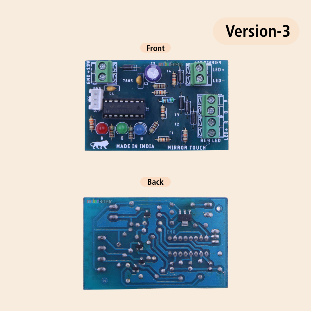 Mirror Touch Sensor Smart Switch [Made In India]