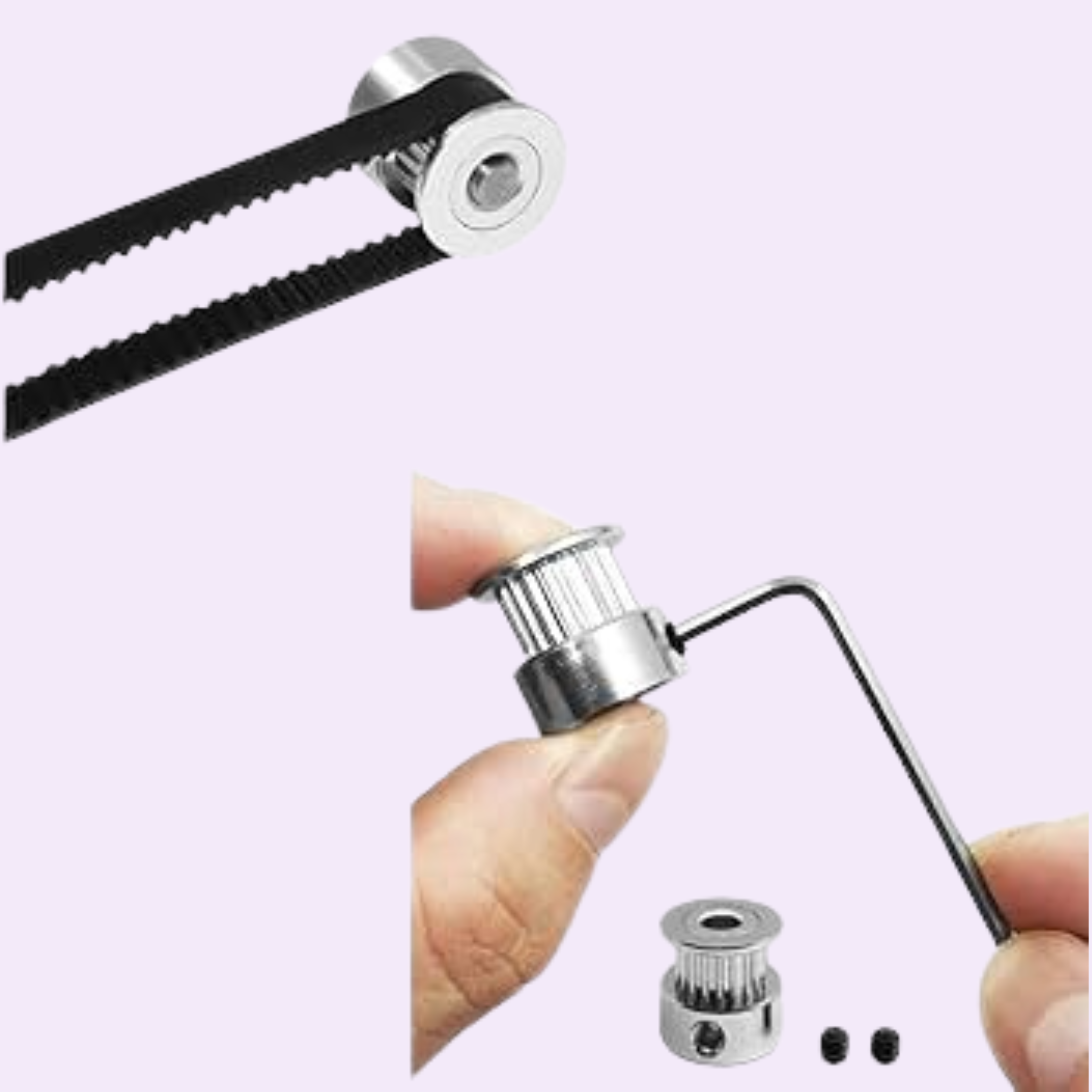 Aluminum GT2 Timing Pulley For 6mm Belt