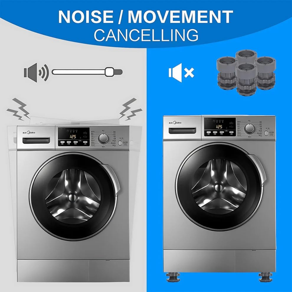 [Type 3]- Anti-Vibration Pads for Washing Machine & Refrigerator