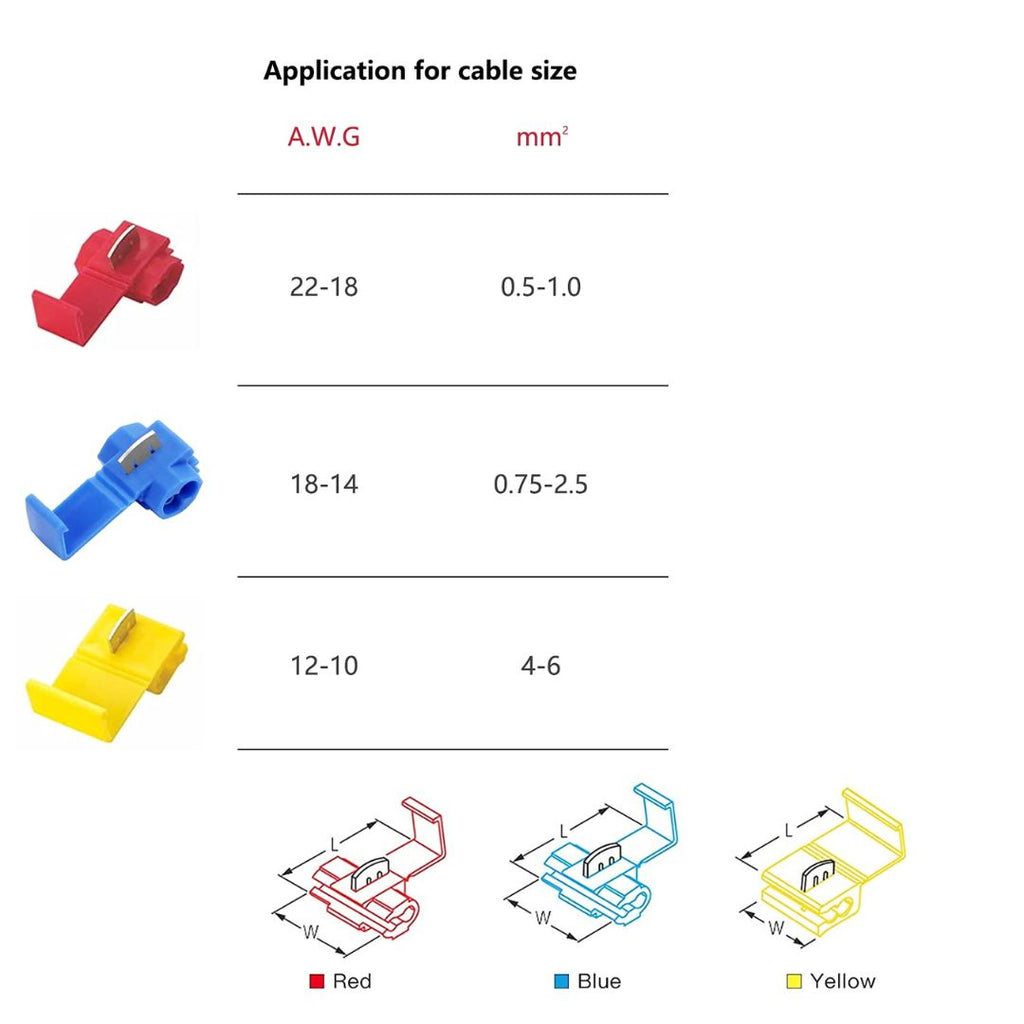 Buy Quick and Secure Anti-Aging Wire Lock Connectors | Makerbazar