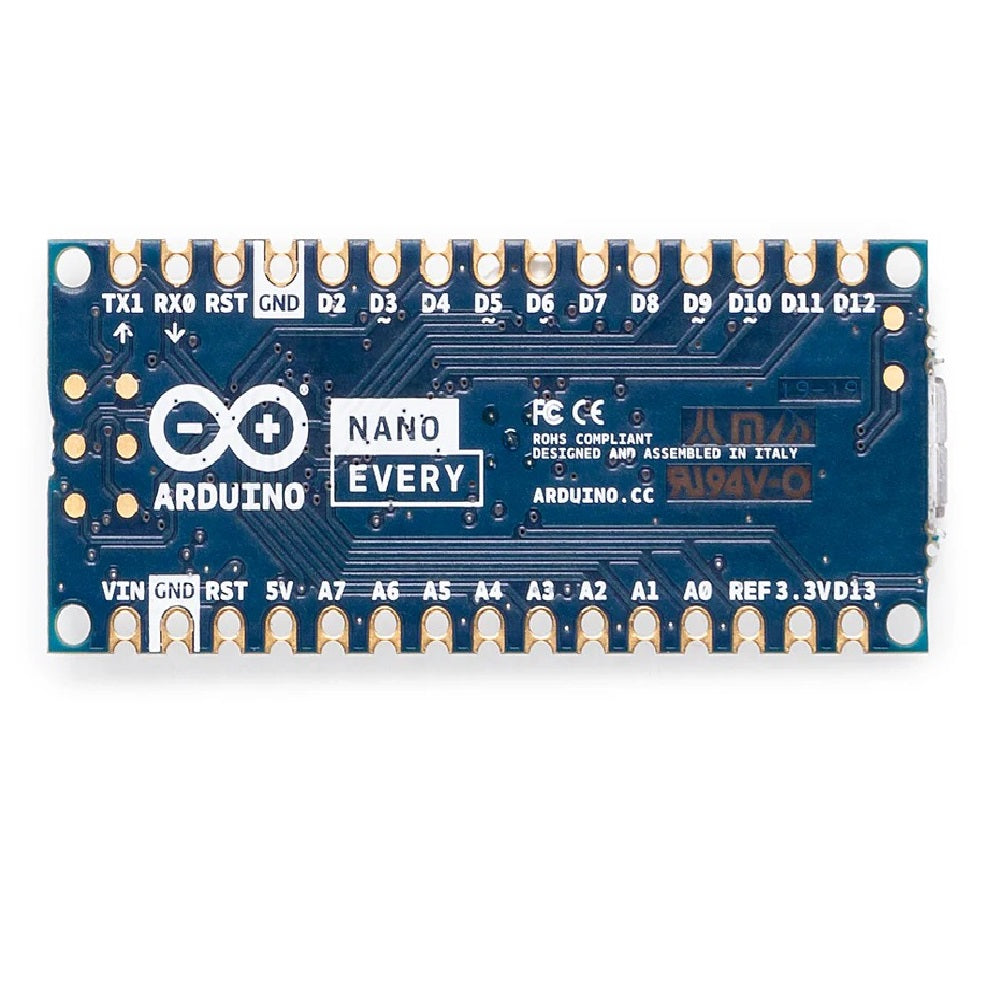 Buy Compact Arduino Nano Every Board – Ideal for Wearables & Robotics