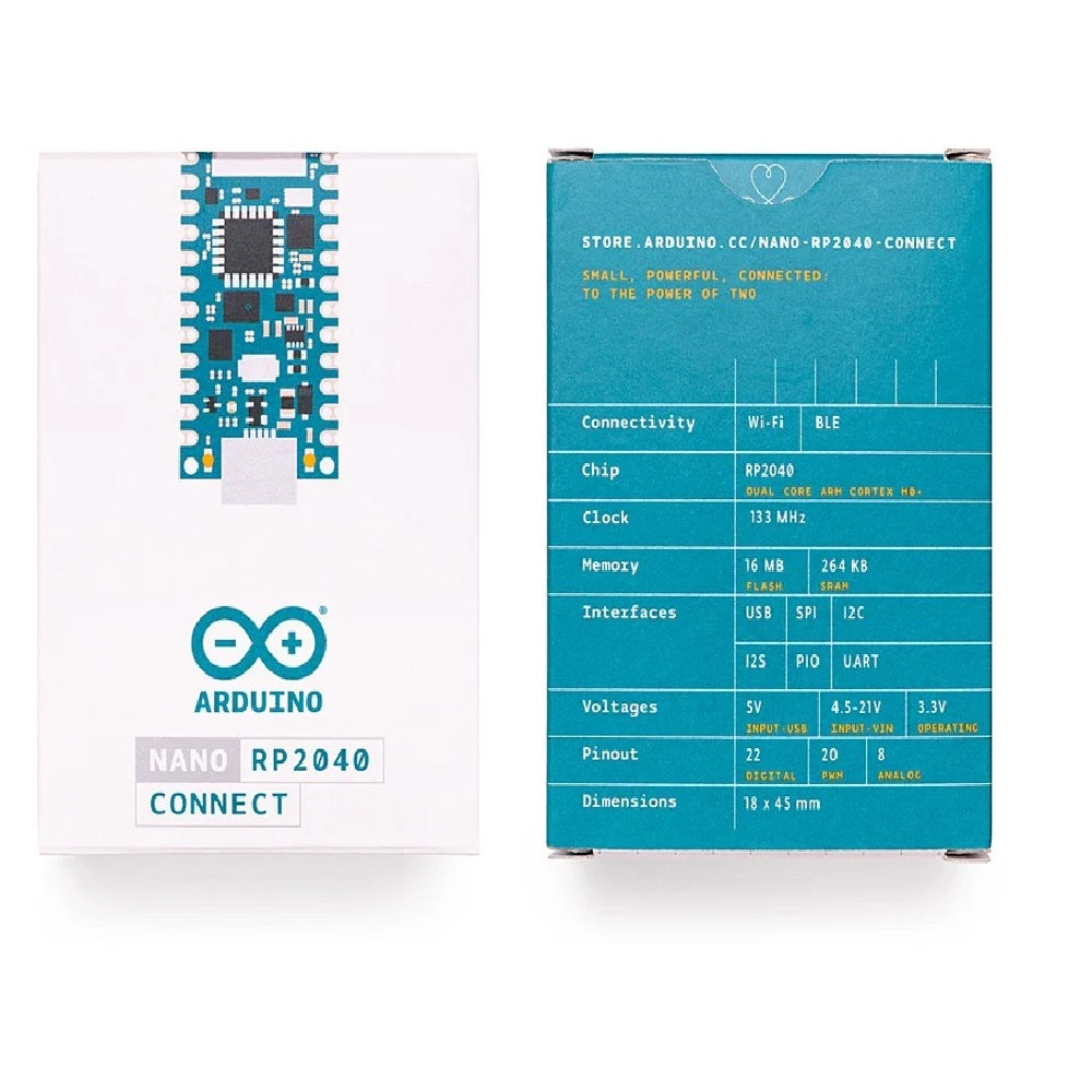 Buy Compact Arduino RP2040 Board with Wireless Connectivity & Motion ...