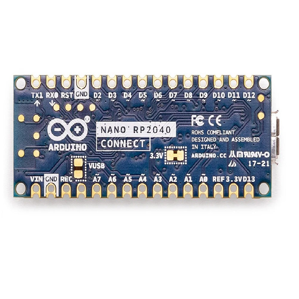 Buy Compact Arduino RP2040 Board with Wireless Connectivity & Motion ...
