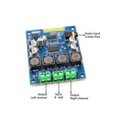 [Type 2] Gold-A314B 8-24V Dual Channel Stereo Power Digital Audio Power Amplifier Board 2*30W (With Aux + Bluetooth + Terminal Screw)