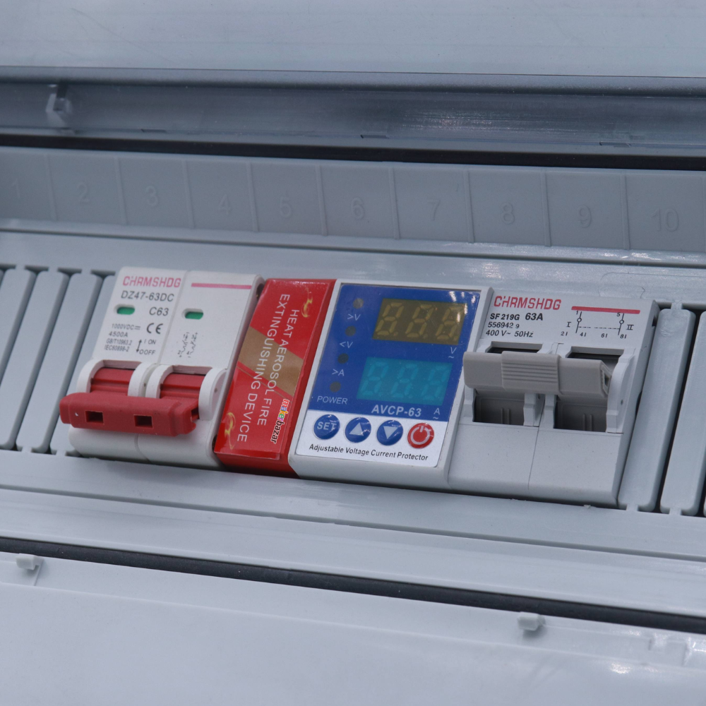 Automatic Aerosol Fire Extinguisher Device for DIN Rails