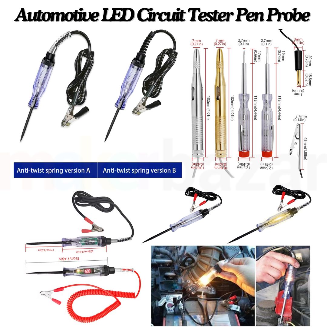 6-24V Automotive LED Circuit Tester Pen Probe for Car