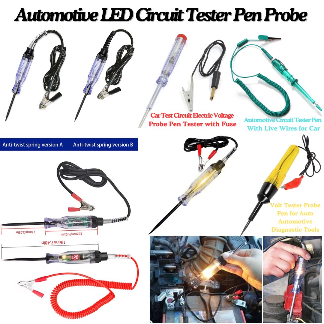 6-24V Automotive LED Circuit Tester Pen Probe for Car