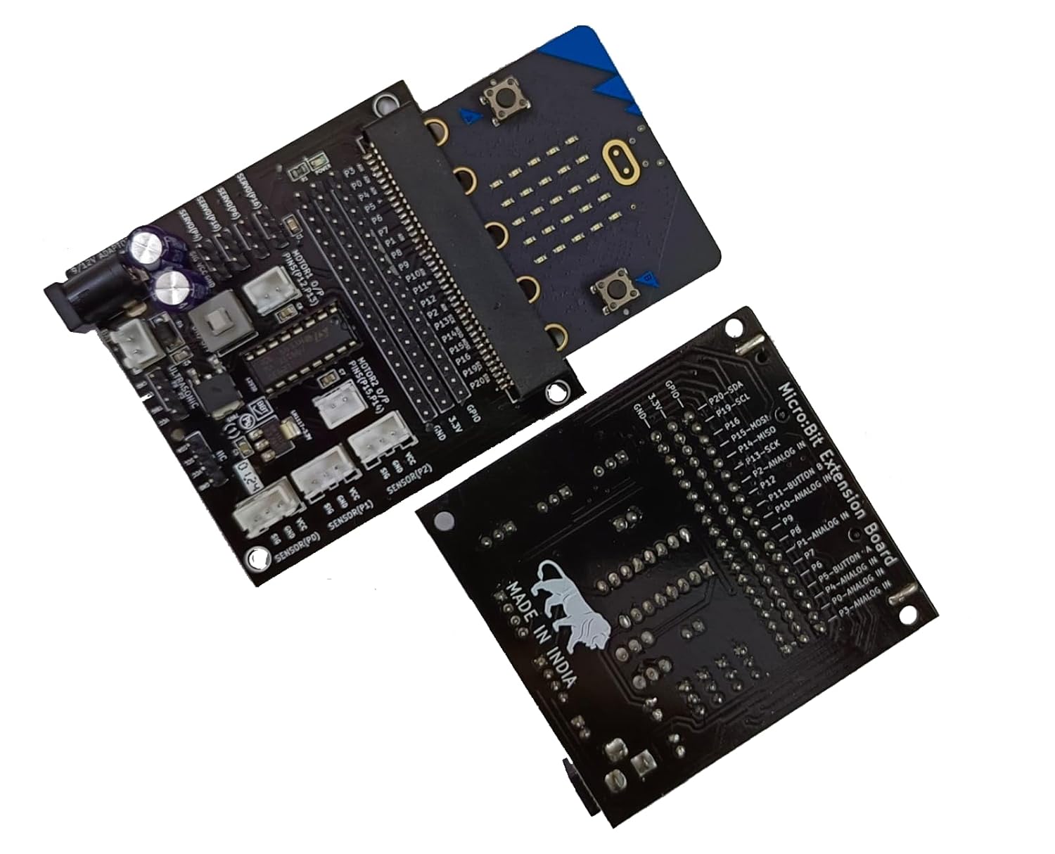GPIO Expansion Board for Micro:bit Edge Connector Breakout Board [Made-In-India]