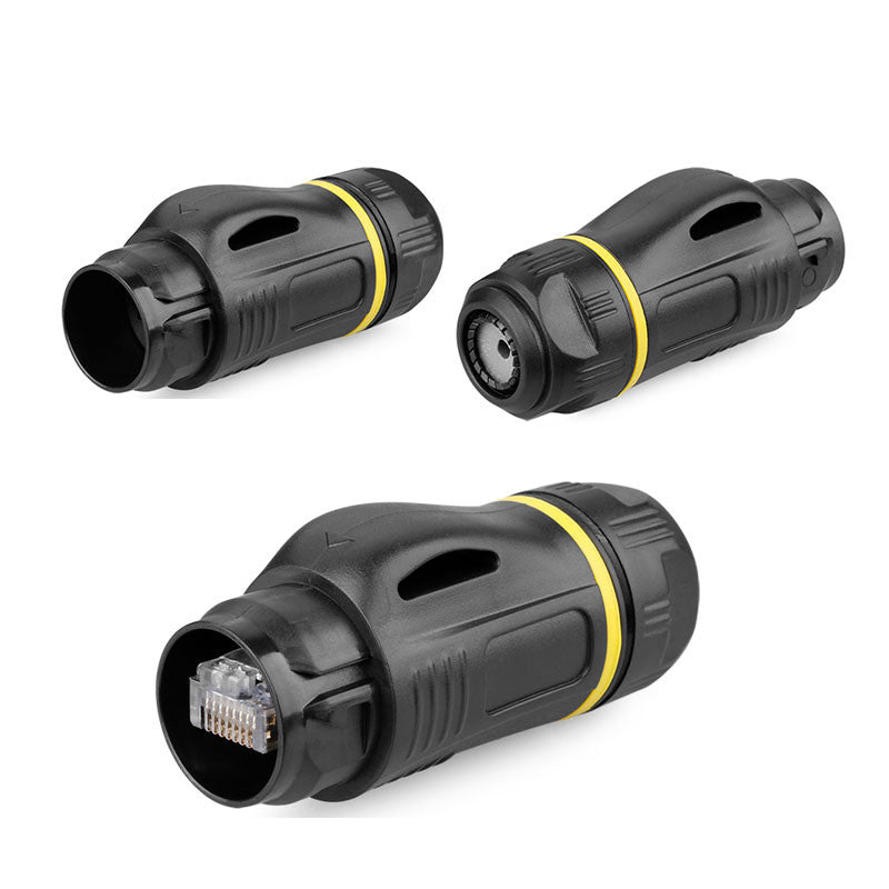 CNLINKO BD-24-RJ45 Waterproof Ethernet Aviation Plug Circular Connector
