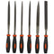 BLACK+DECKER: BDHT22148 174mm 6-Piece Steel Needle File Set