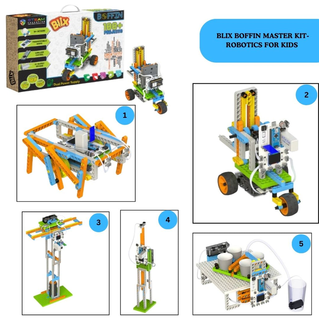 Buy Blix Boffin Kit Build, Code, and Learn Robotics| Makerbazar