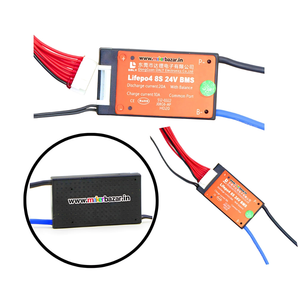 Daly: H-Series LiFePO4 BMS LFP Standard Battery Management System with Common Port