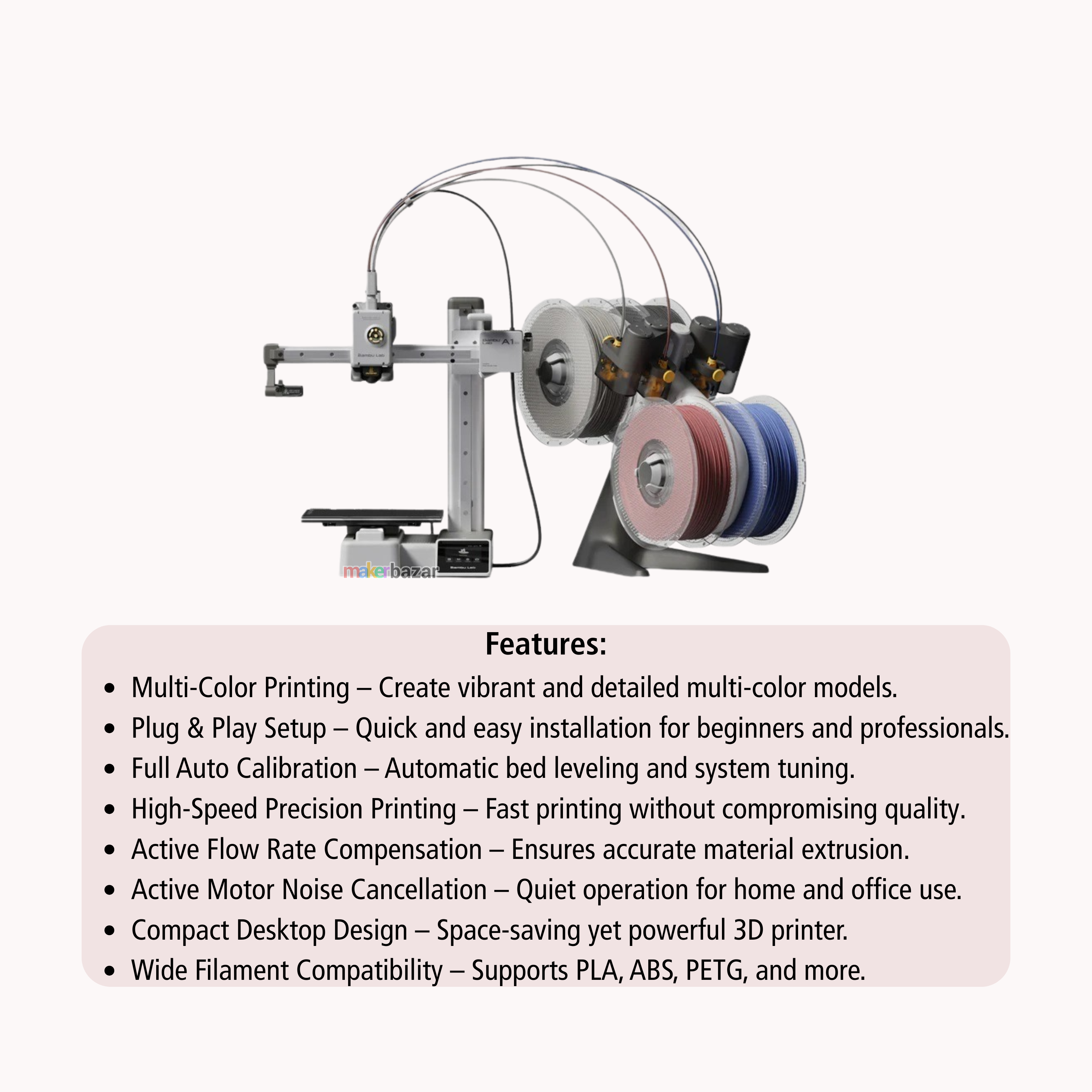 Bambu Lab A1 Mini 3D Printer [Standalone]