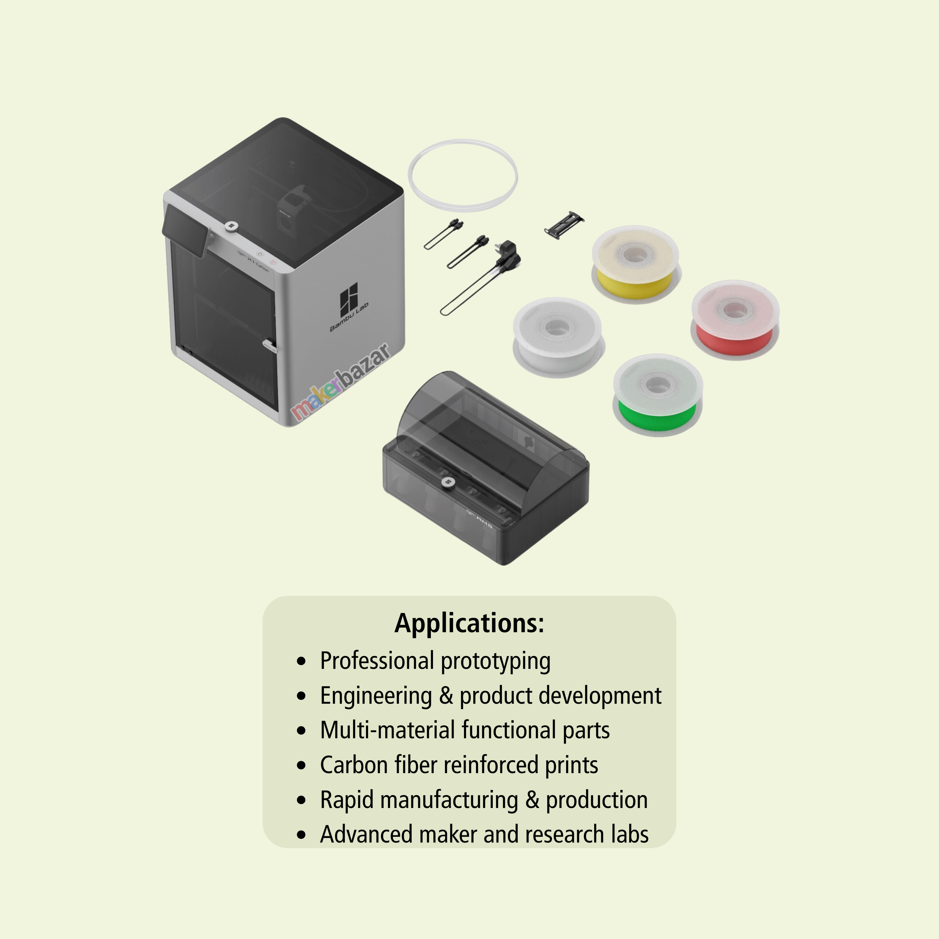 Bambu Lab X1 - Carbon Combo 3D Printer