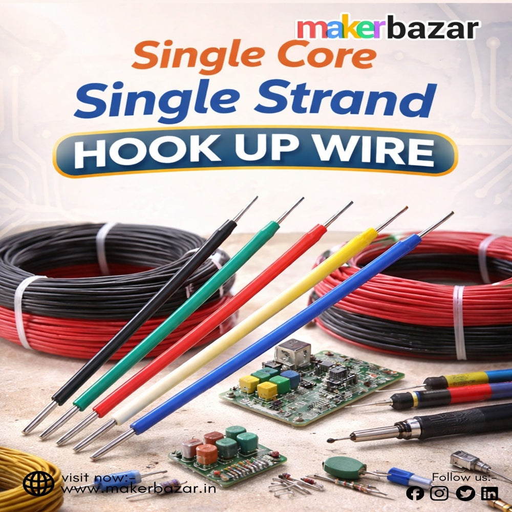 Basic: Single Core Single Strand Hook Up Wire
