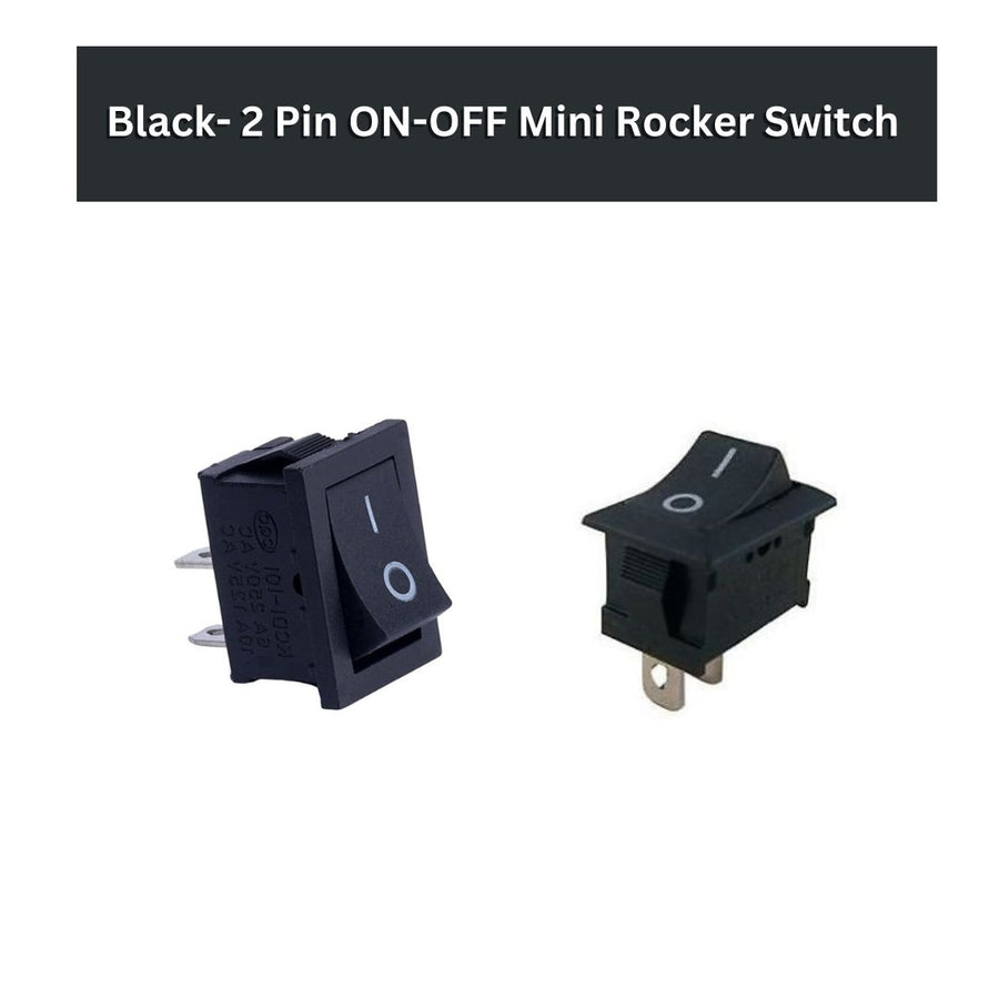 Mini Rocker Dual 2 Pin Mini Rocker Switch - Compact & Reliable Control Switch