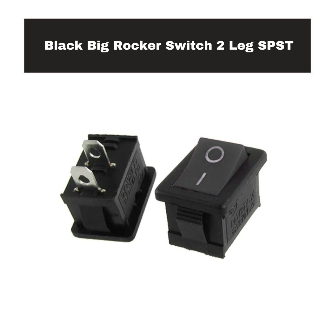 KCD1 Big Rocker Switch 2 Leg SPST