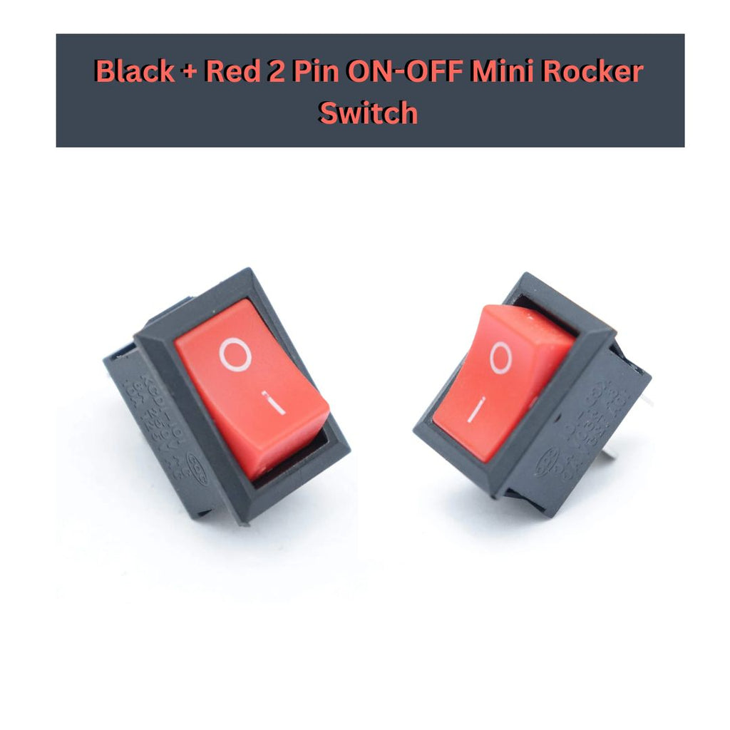 2 Pin Mini Rocker Switch - Compact & Reliable Control Switch