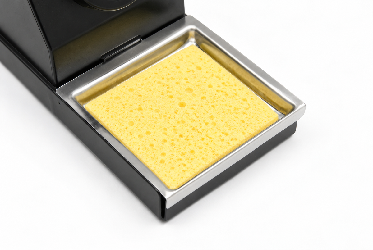 [Type 2]: Metal Soldering Iron Stand - With Sponge