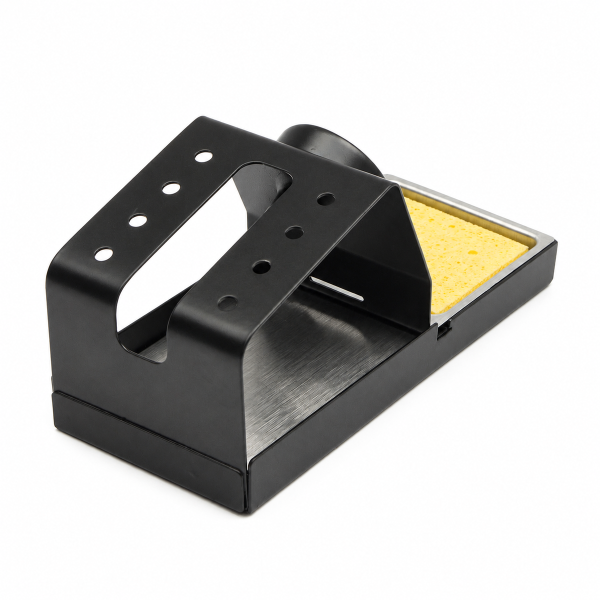 [Type 2]: Metal Soldering Iron Stand - With Sponge