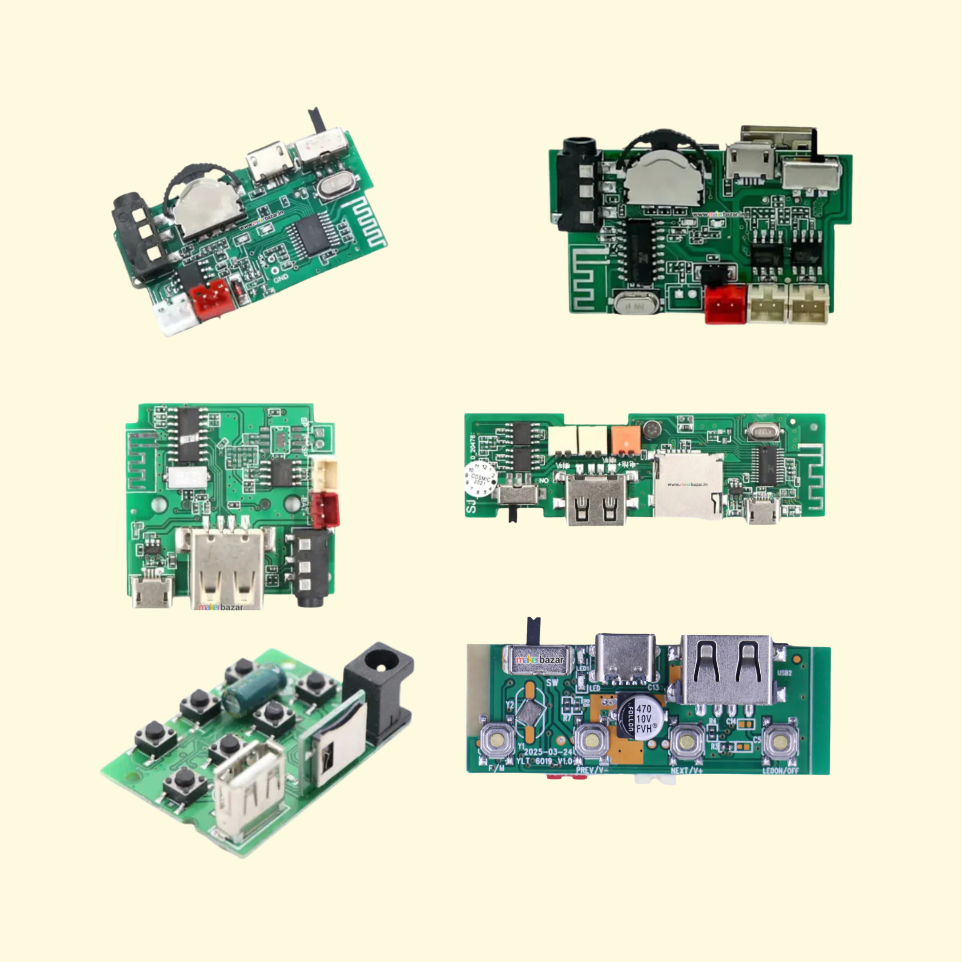 Bluetooth Audio Music Player Modules [Without Frame & Remote]