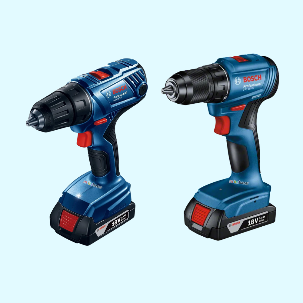 Bosch GSR 185-LI & GSR 180-LI Cordless Drill Drivers