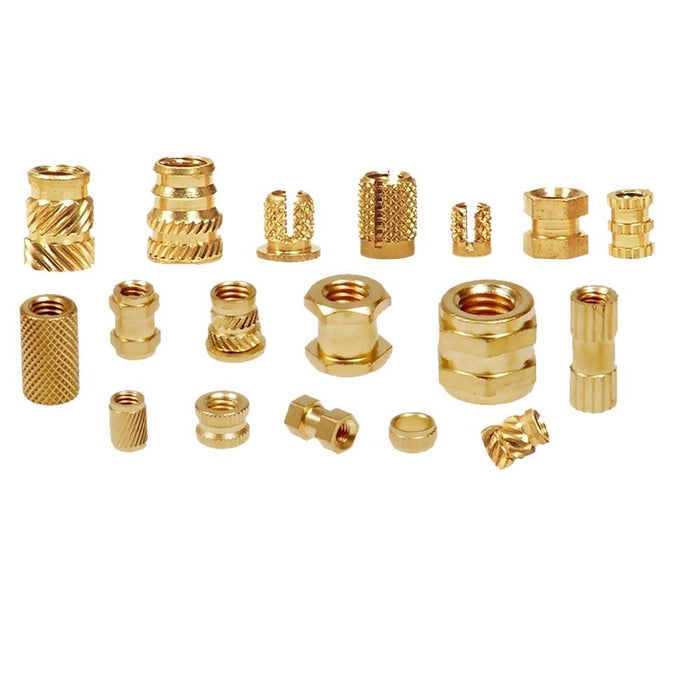 Heat Set Threaded Inser Brass Heat Set Threaded Round Female Insert Nut