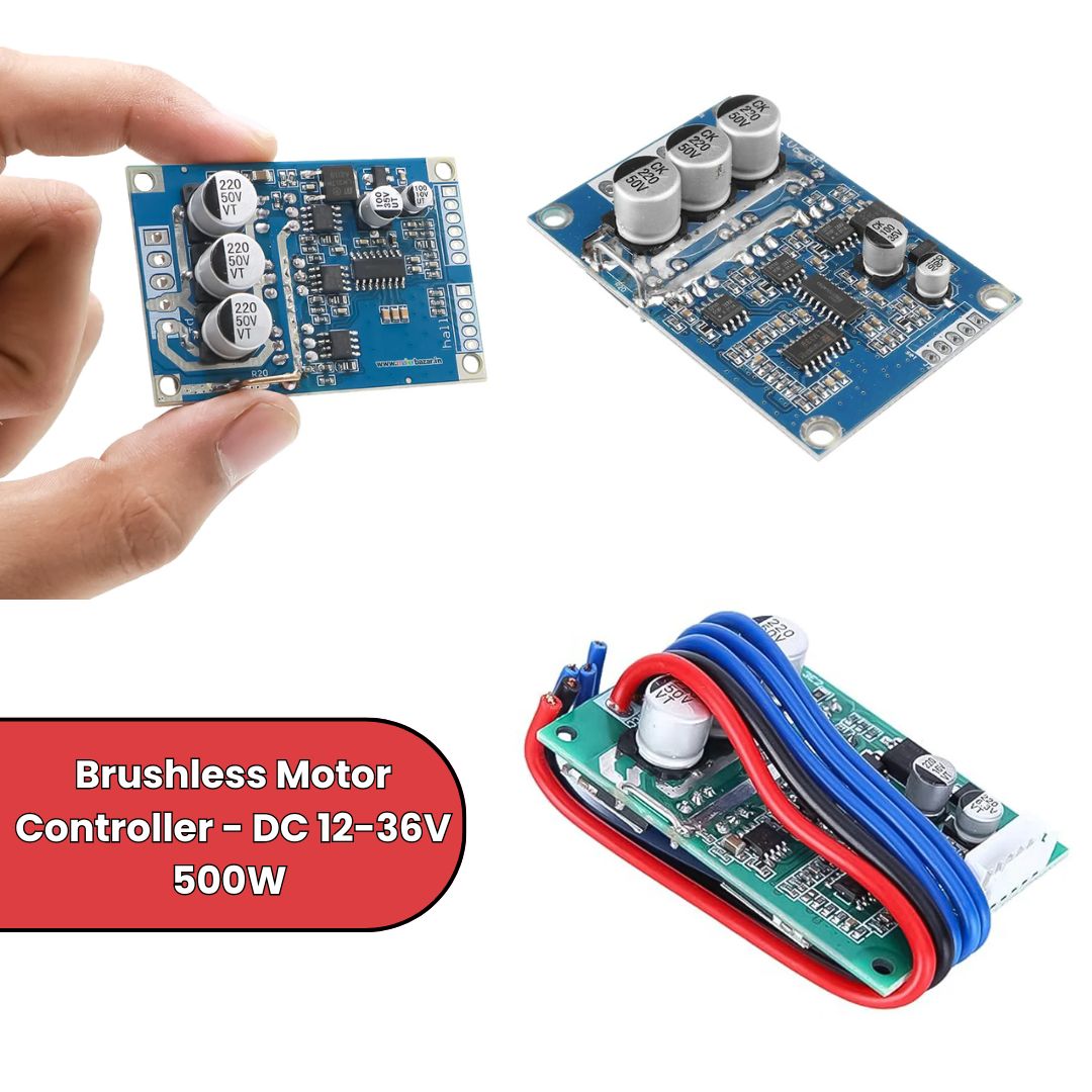 DC 12-36V 500W Brushless Motor Controller Driver Board