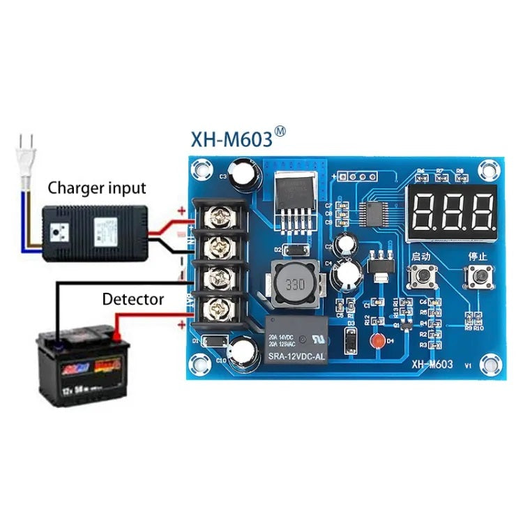 XH-M603 HW-632 Charging Control Module With LED Display