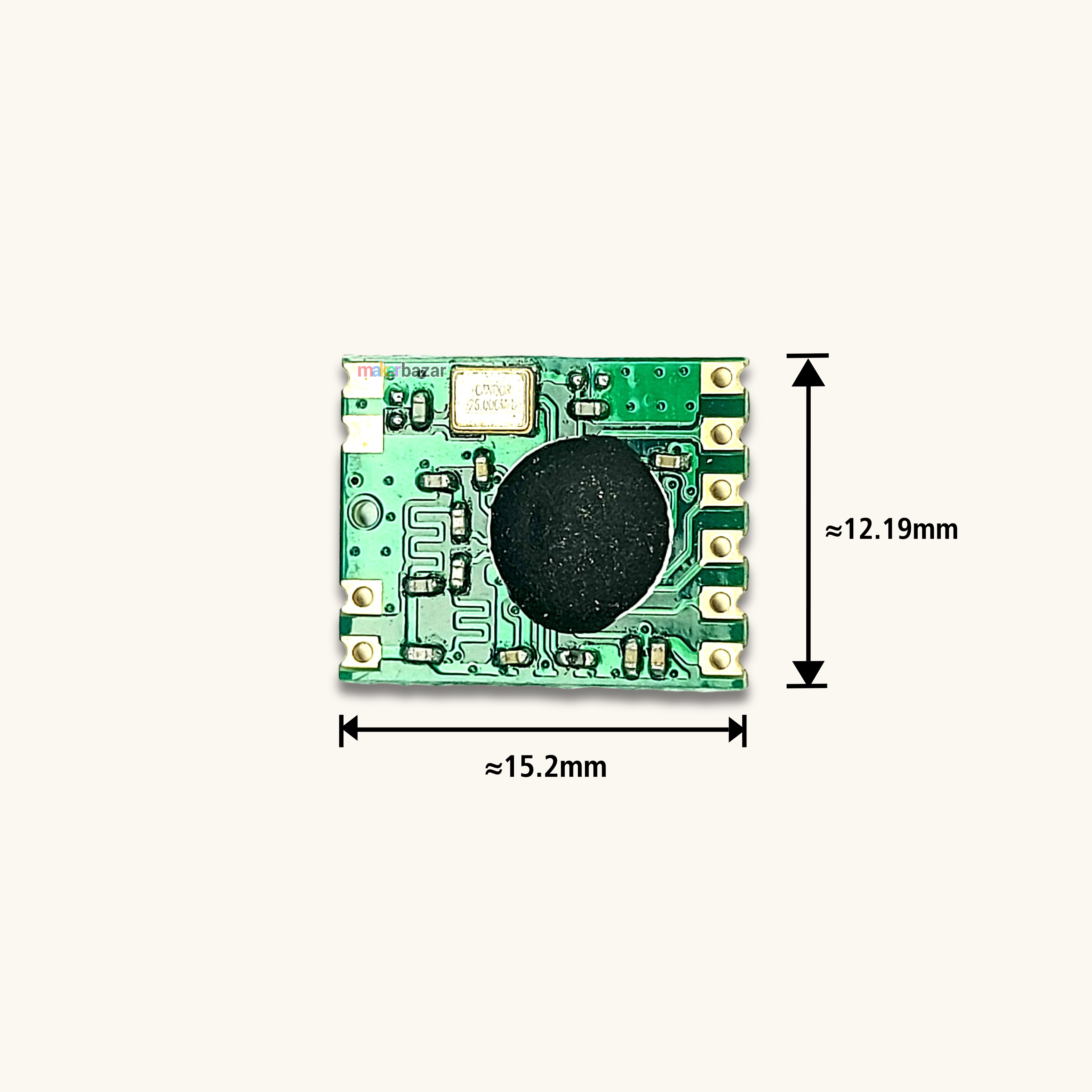 CC2500 2.4GHz Wireless RF Transceiver Module SPI 3.3V