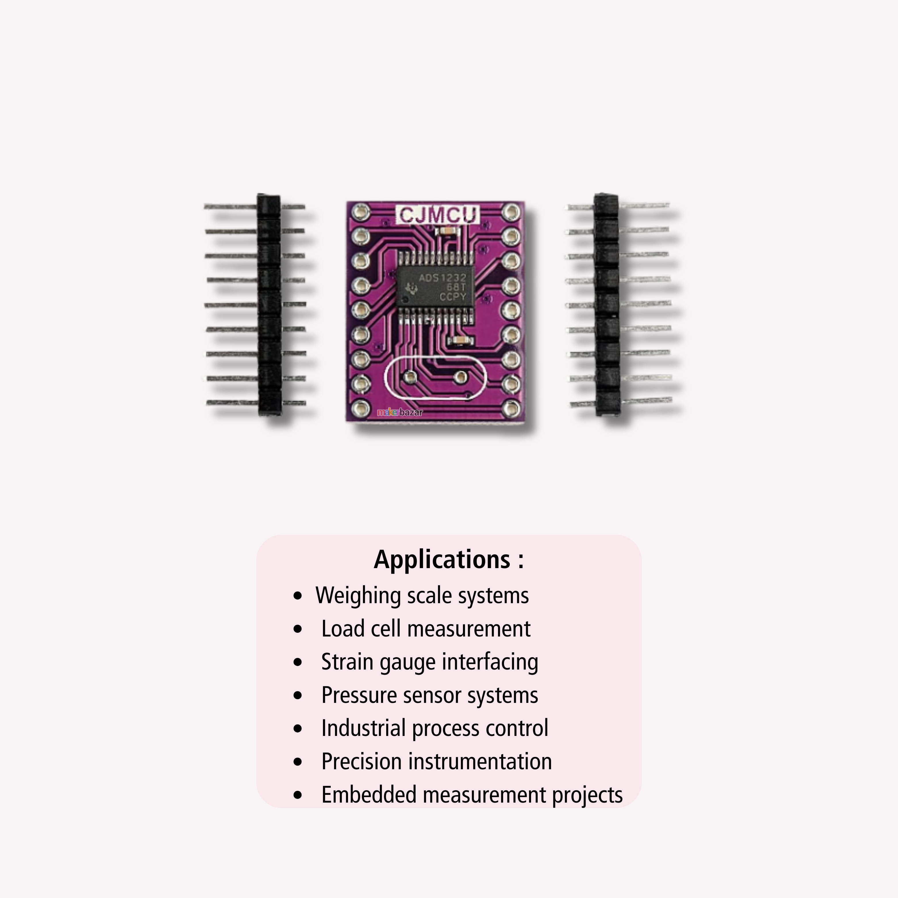CJMCU-1232 ADS1232 24-Bit Analog-to-Digital Converter Board
