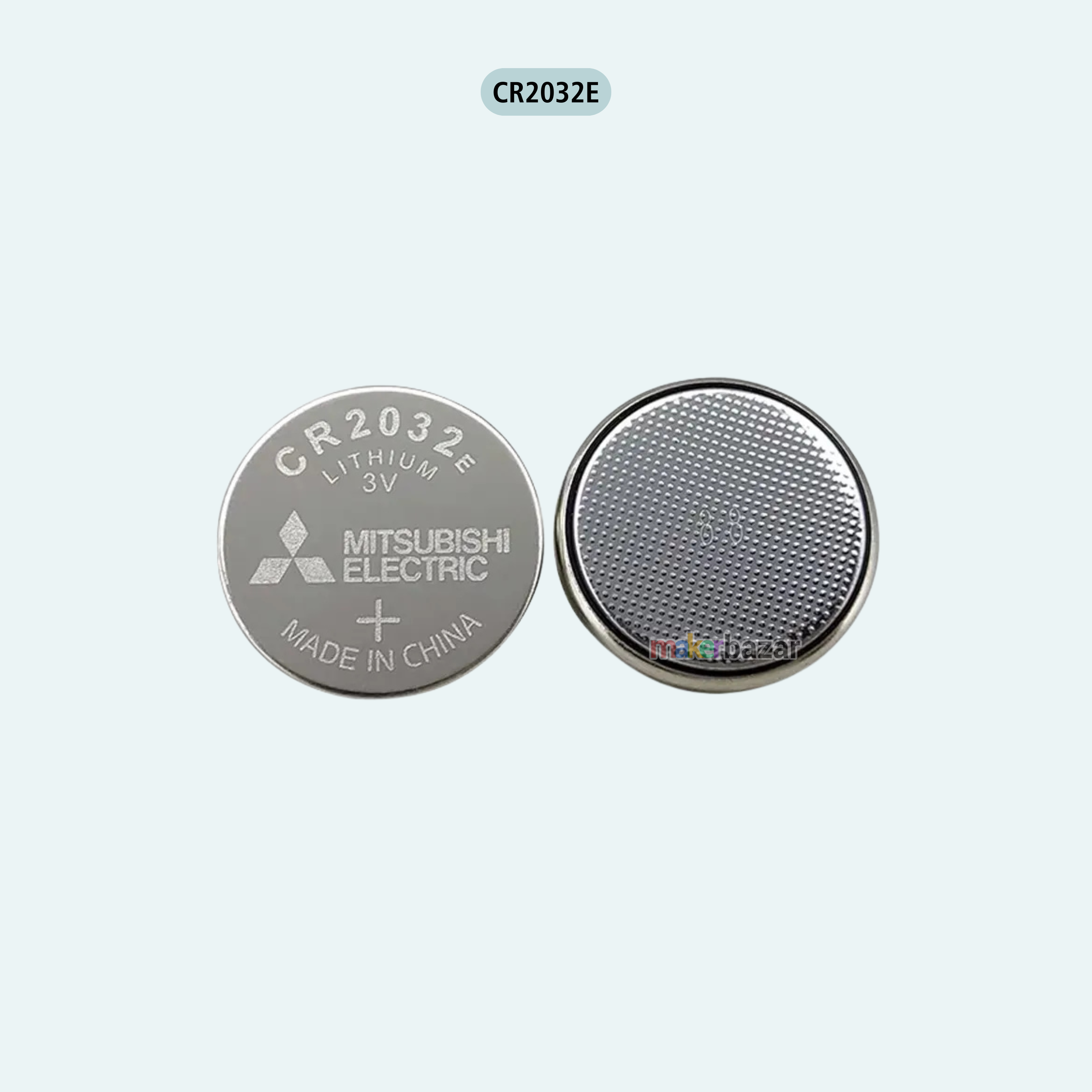 MITSUBISHI ELECTRIC 3V Lithium Coin Cell Non-Rechargeable Battery