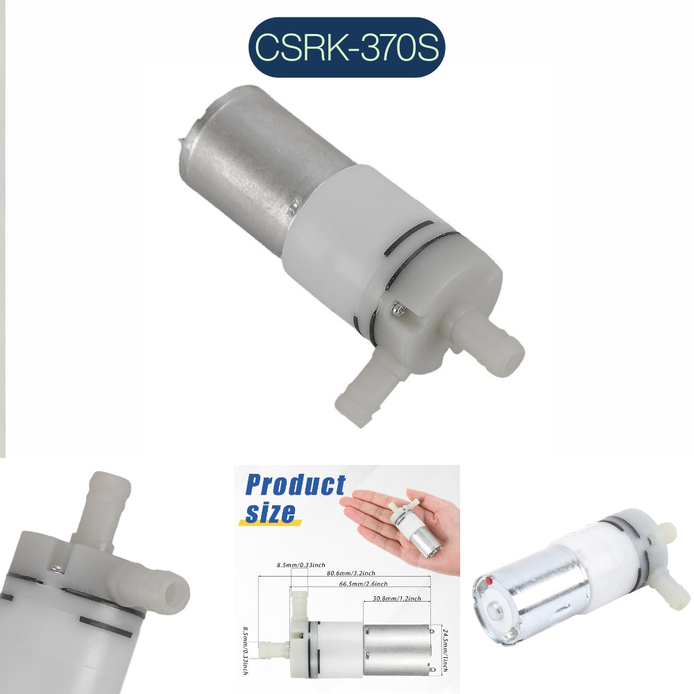 RF-370 DC Mini Water Pump Motor with Dual Nozzle