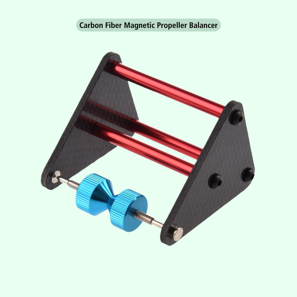 Carbon Fiber Magnetic Propeller Balancer for RC & FPV Drones