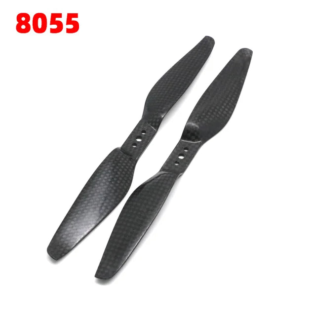 2-Blades 5.5-Pitch xx55 Propellers For Drone/Quadcopters CW + CCW (1-Pair)