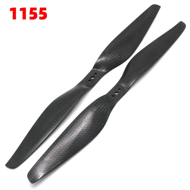 2-Blades 5.5-Pitch xx55 Propellers For Drone/Quadcopters CW + CCW (1-Pair)