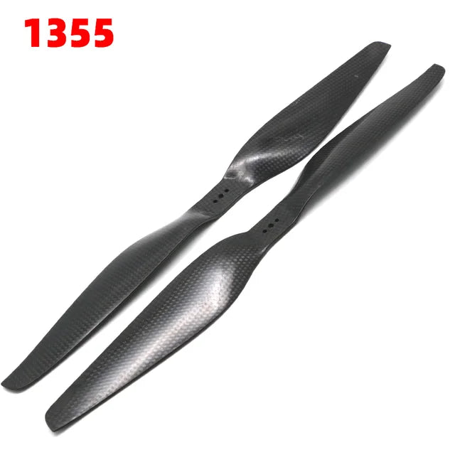 2-Blades 5.5-Pitch xx55 Propellers For Drone/Quadcopters CW + CCW (1-Pair)