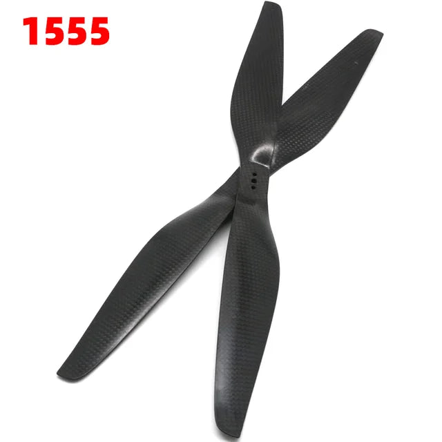 2-Blades 5.5-Pitch xx55 Propellers For Drone/Quadcopters CW + CCW (1-Pair)