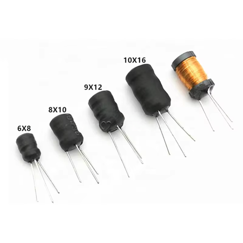 Radial Drum Power Inductor Shielded-Coil Through-Hole