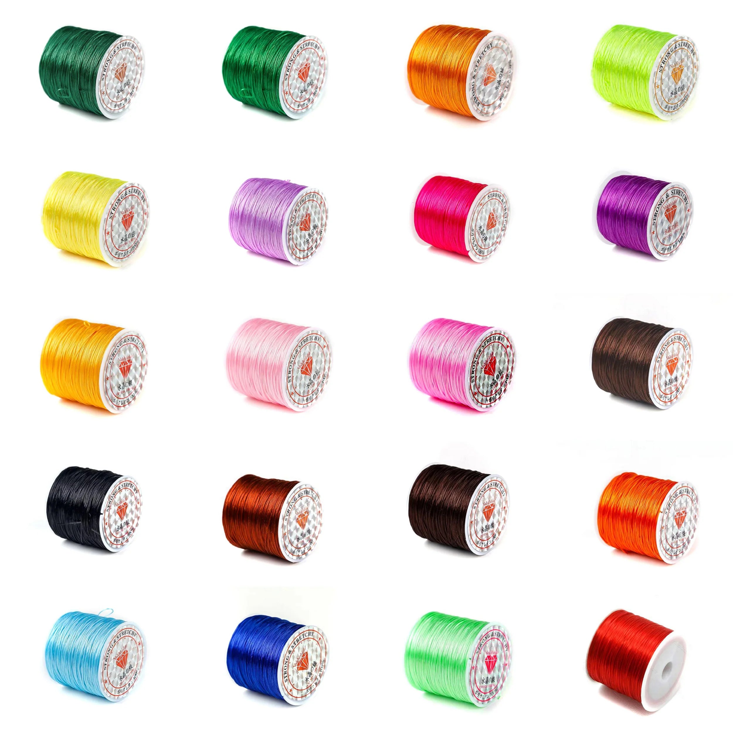 1mm Elastic Thread Roll for DIY/Bracelet/Jewelry