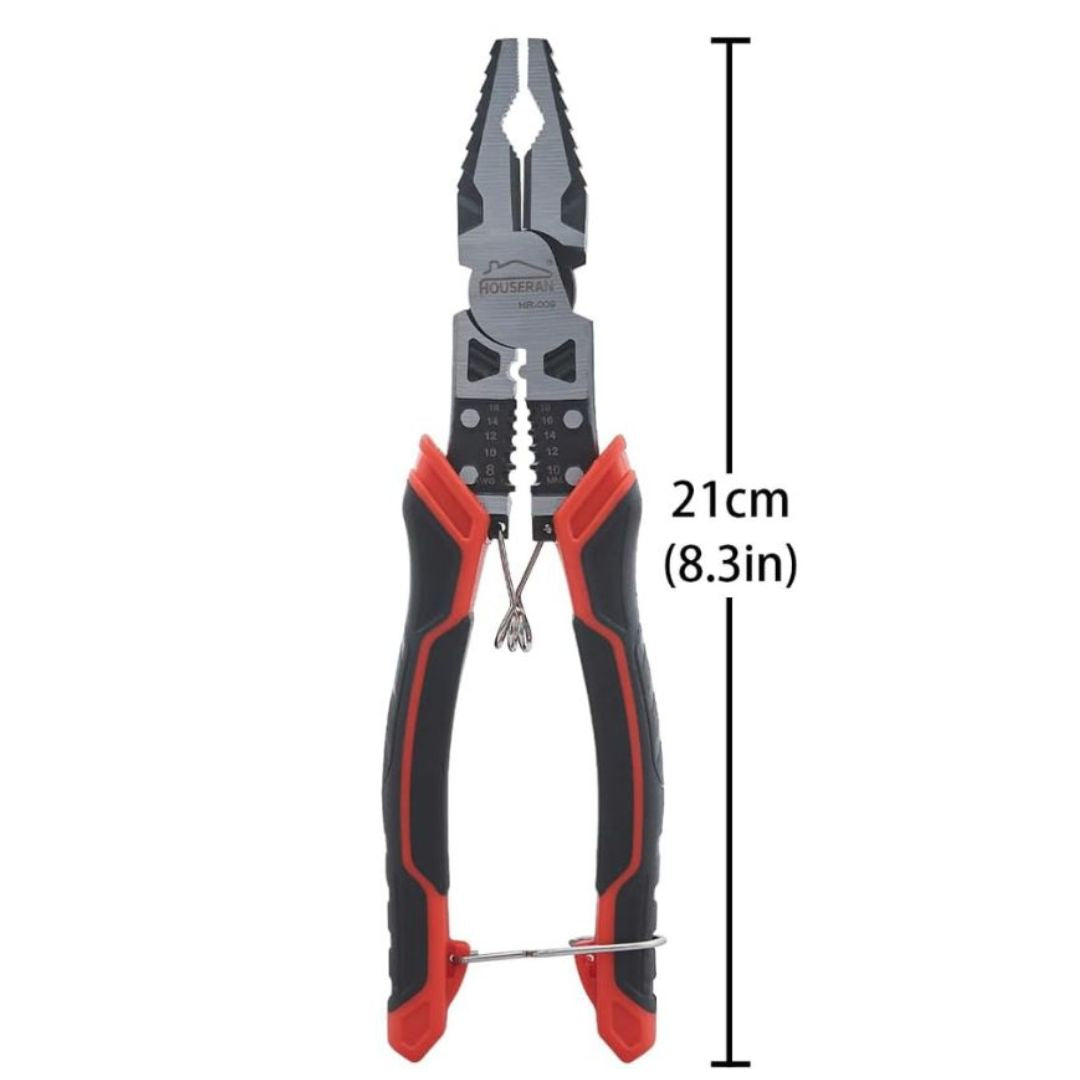 Multifunctional Lineman's Plier with in-built Wire Stripper & Crimper