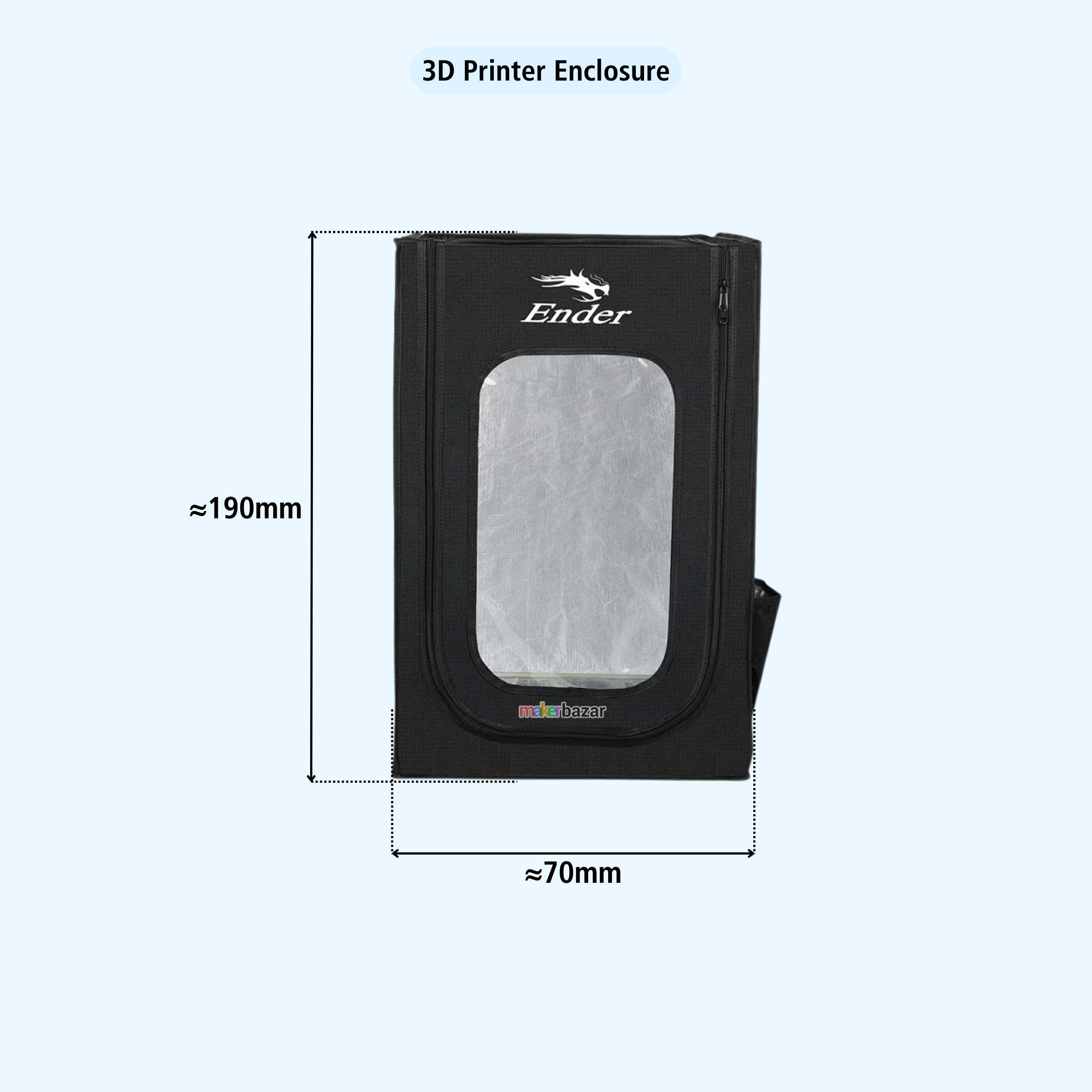 Creality Ender 3D Printer Enclosure Upgrade