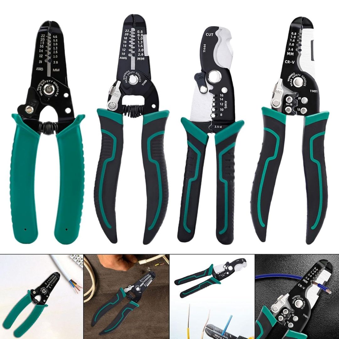 Multifunctional Wire Stripper Cable Cutter Crimping Tool