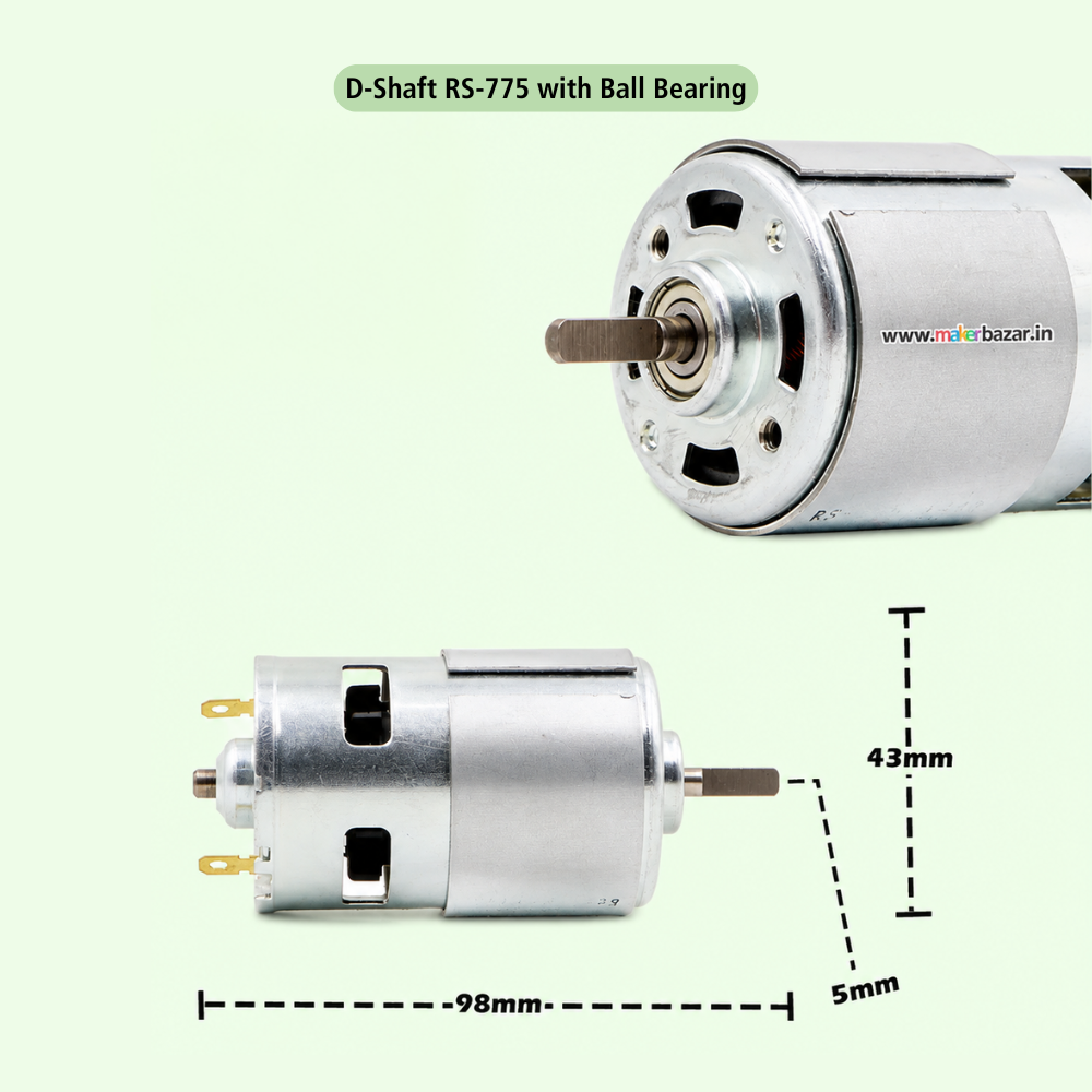12VDC 775 Motor