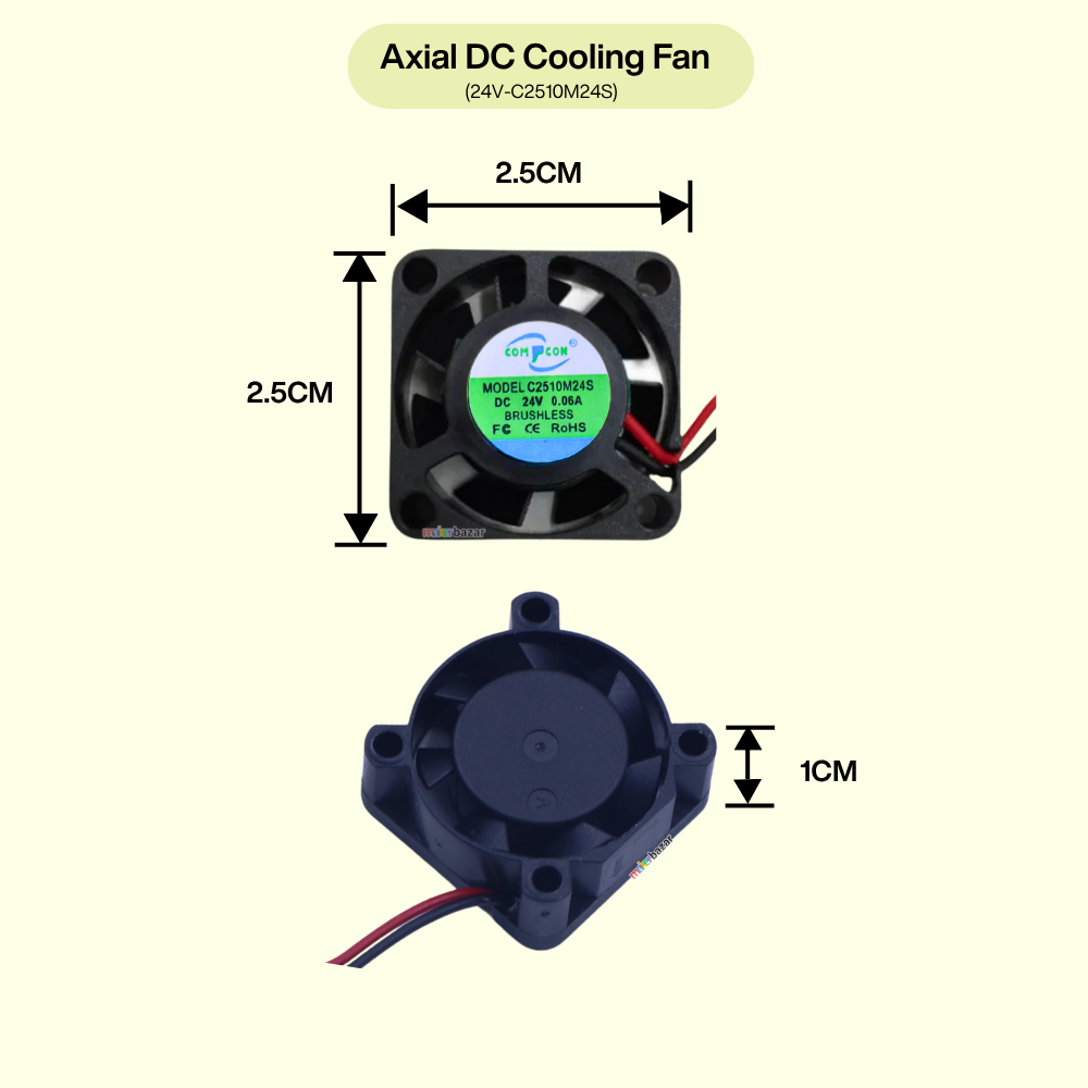Compcon: Premium Axial DC Cooling Fan Blowers