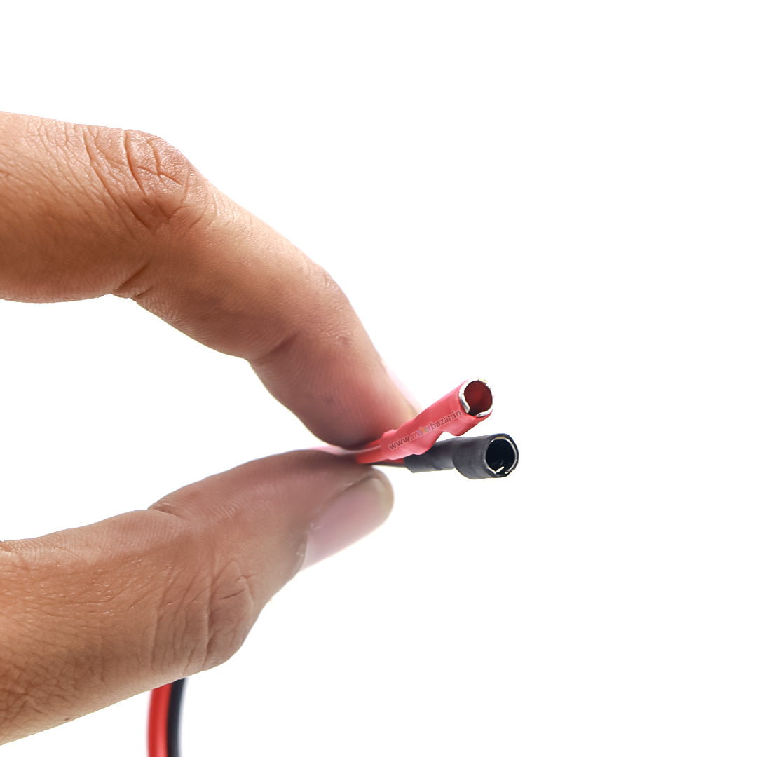 DC Female Jack 5.5×2.1mm Power Wire With Female Bullet Connector