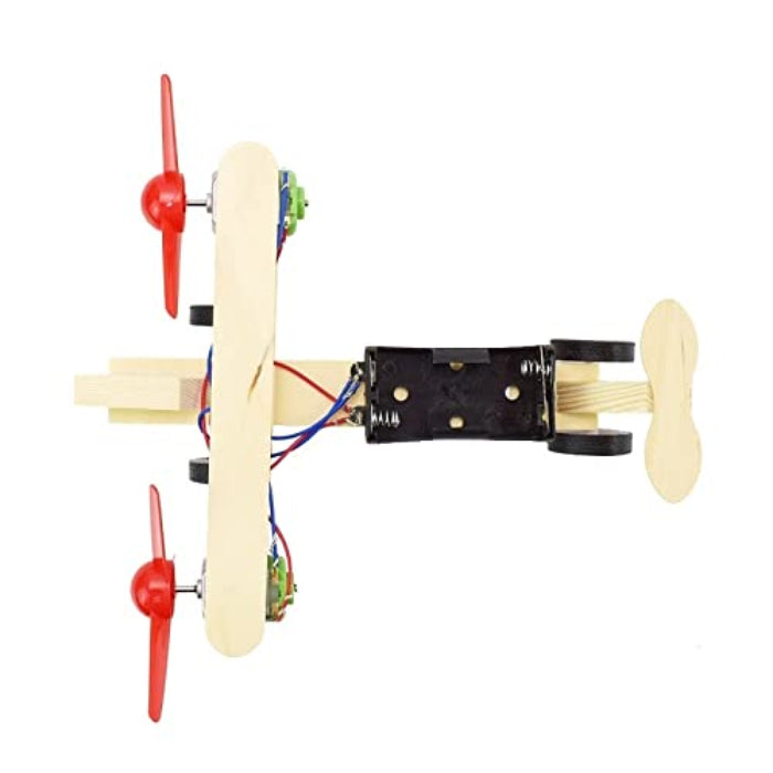 Double Propeller Glider Plane Kit DIY Educational Toy