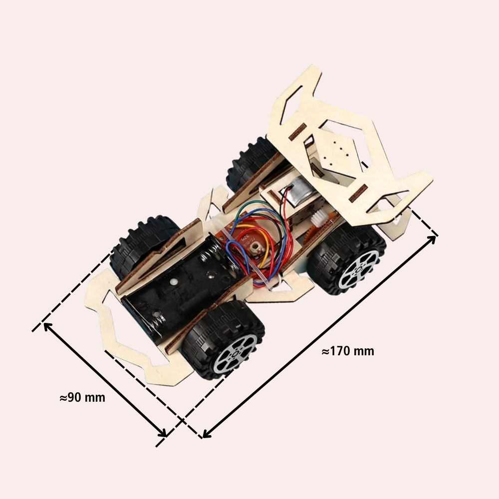 DIY Wooden Remote Controlled Racing Car Kit