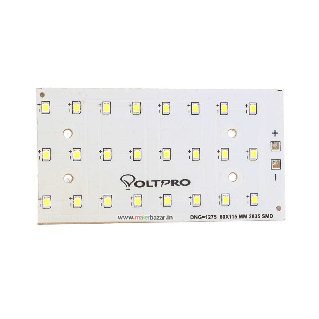 24W 2835 SMD LED 60x115 MCPCB For Street/Flood Lighting