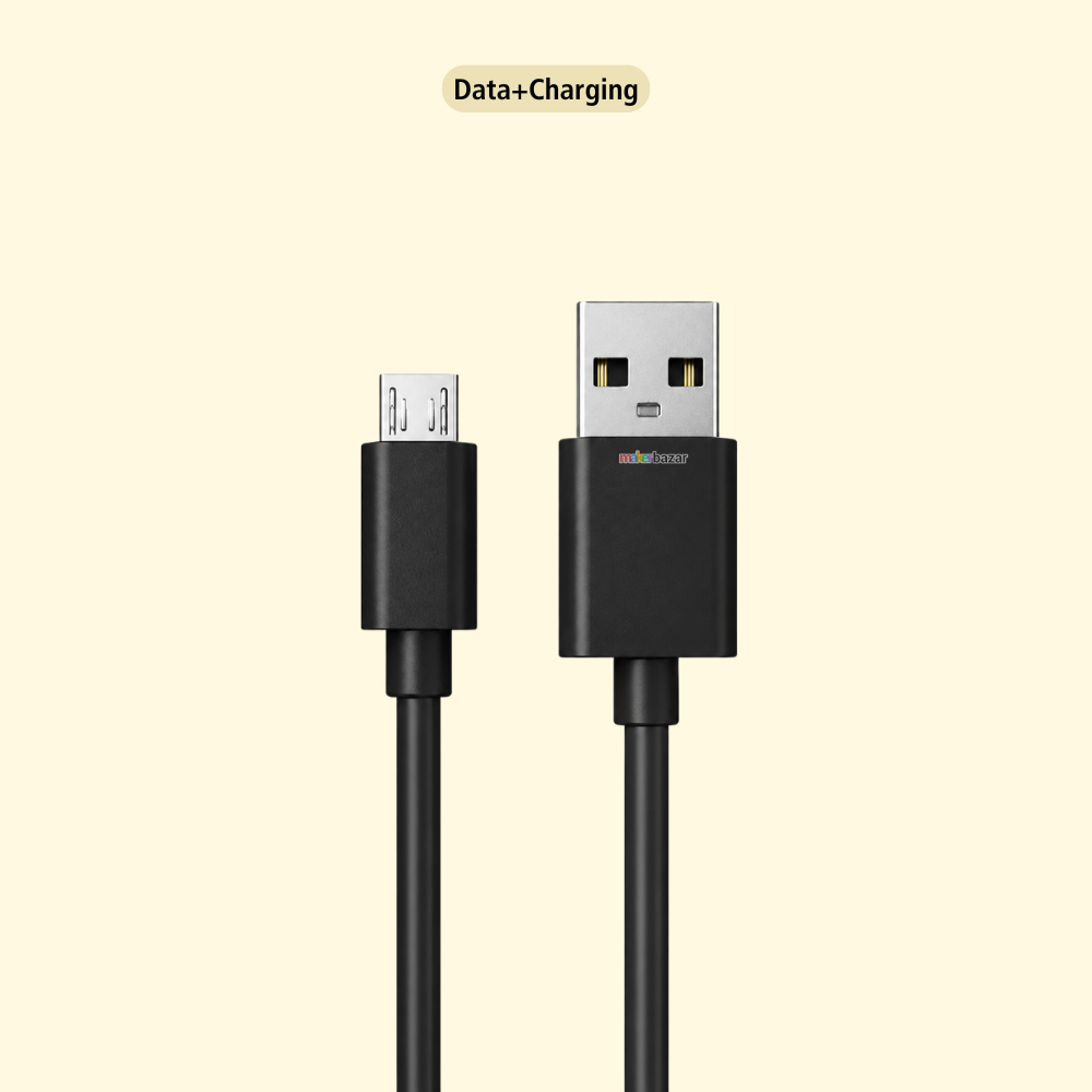 Generic: Micro USB Cable Black/White